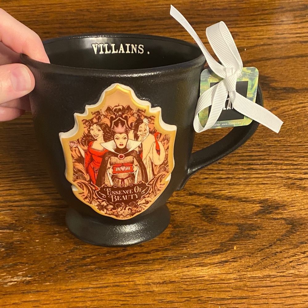 Rae Dunn Black Villains Mug